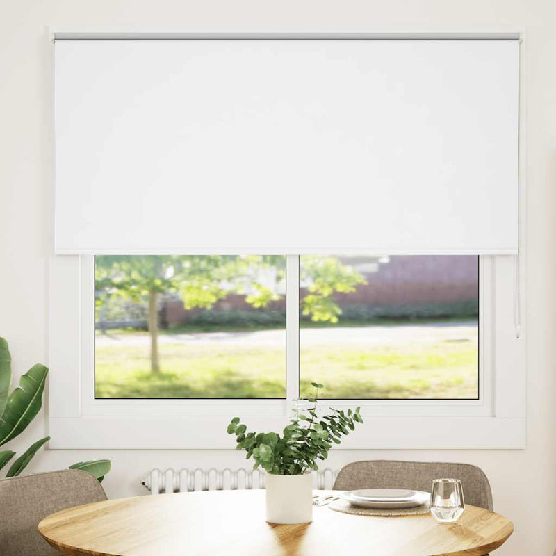 Afbeelding laden in galerijviewer, Vidaxl rolgordijn verduisterend 165x150 cm stofbreedte 161,6 cm wit
