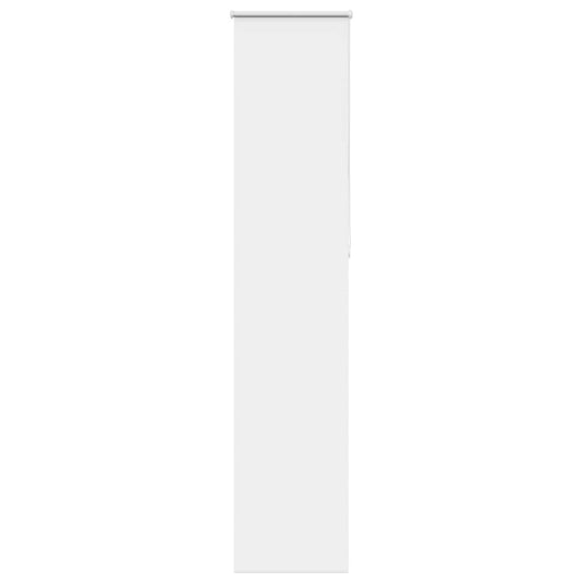 Vidaxl rolgordijn verduisterend 50x210cm stofbreedte 45,7 cm wit