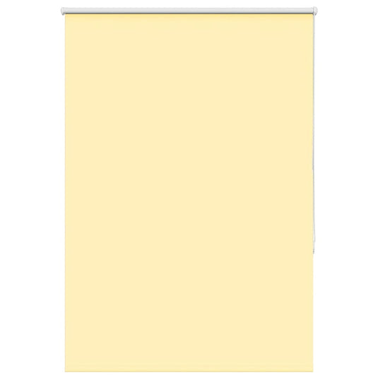 Vidaxl rolgordijn verduisterend 105x150 cm stofbreedte 100,7 cm geel