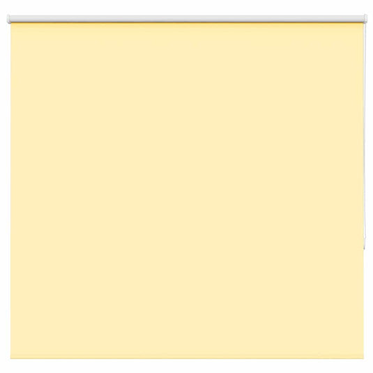Vidaxl rolgordijn 145x175 cm stofbreedte 141,6 cm verduisterend geel