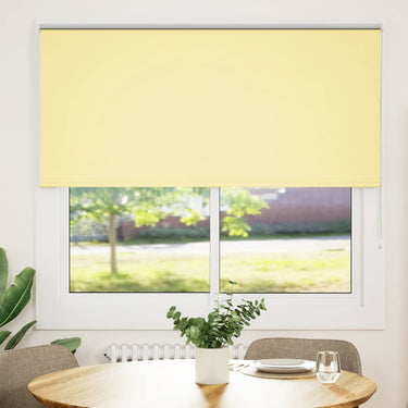 Vidaxl rolgordijn 145x175 cm stofbreedte 141,6 cm verduisterend geel
