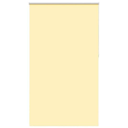 Vidaxl rolgordijn verduisterend 135x210 cm stofbreedte 131,6 cm geel