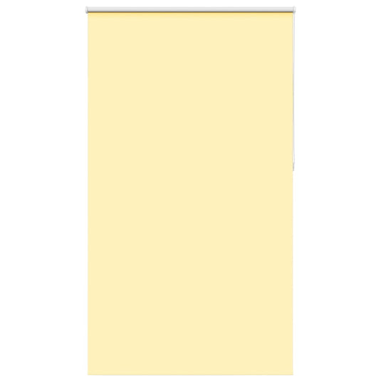 Vidaxl rolgordijn verduisterend 140x210 cm stofbreedte 136,6 cm geel