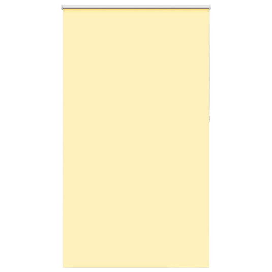 Vidaxl rolgordijn 125x230 cm verduisterend stofbreedte 121,6 cm geel