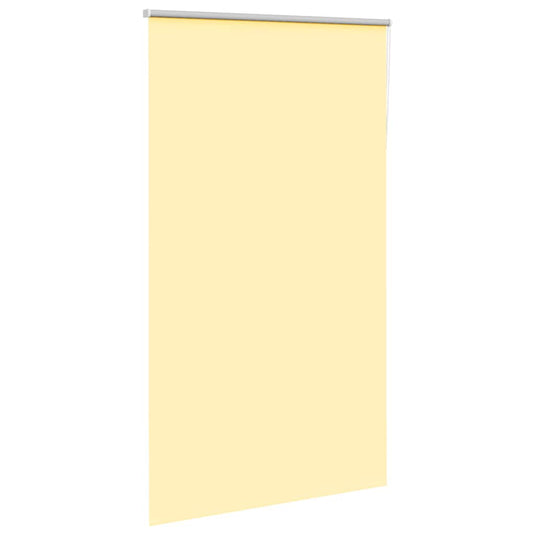 Vidaxl rolgordijn 125x230 cm verduisterend stofbreedte 121,6 cm geel