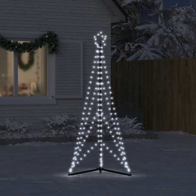 Afbeelding laden in galerijviewer, Vidaxl led-kerstboom 363 leds koud wit 182 cm

