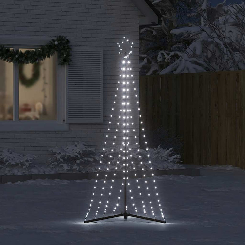 Afbeelding laden in galerijviewer, Vidaxl led-kerstboom 339 leds koud wit 182 cm
