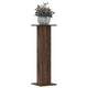 Vidaxl plantenstandaards 2 st 30x30x95 cm bewerkt hout bruin eiken