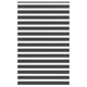 Vidaxl zebra rolgordijn 140x200 cm stofbreedte 135,9 cm zwart