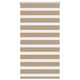 Vidaxl zebra blind 90x100 cm stofbreedte 85,9 cm polyester zandbruin