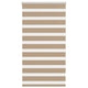 Vidaxl zebra blind 70x150 cm stofbreedte 65,9 cm polyester zandbruin