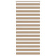 Vidaxl zebra blind 115x230 cm stofbreedte 110,9 cm polyester zandbruin
