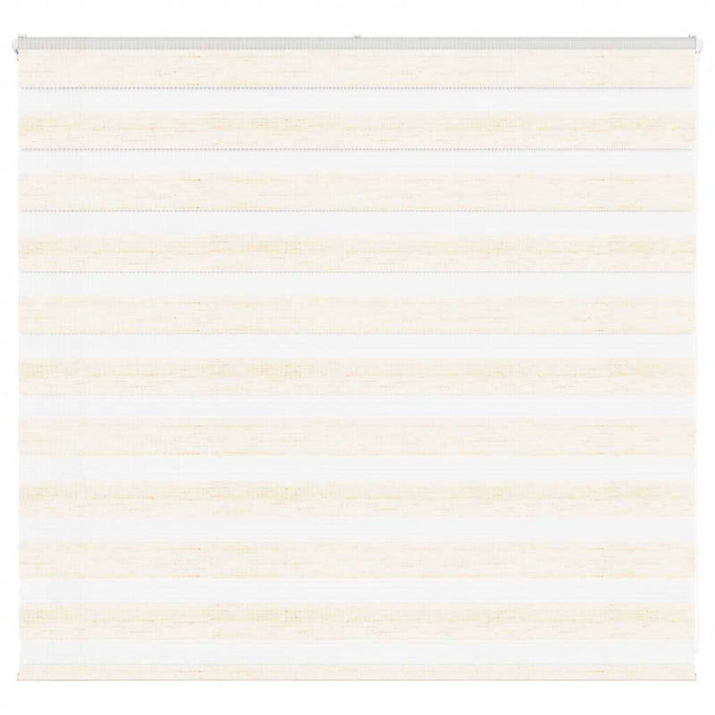 Afbeelding laden in galerijviewer, Vidaxl zebra rolgordijn 155x100 cm stofbreedte 150,9 cm marmerbeige
