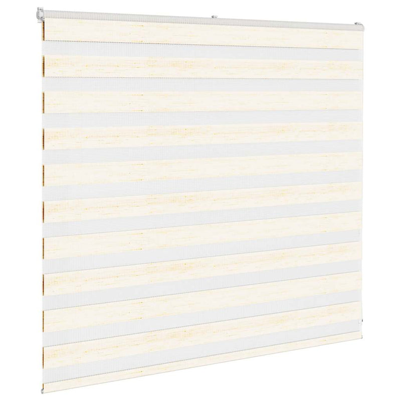 Afbeelding laden in galerijviewer, Vidaxl zebra rolgordijn 165x100 cm stofbreedte 160,9 cm marmerbeige
