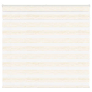 Vidaxl zebra rolgordijn 165x150 cm stofbreedte 160,9cm marmerbeige