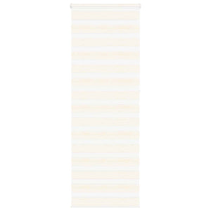 Vidaxl zebra rolgordijn 75x230 cm stofbreedte 70,9 cm marmerbeige