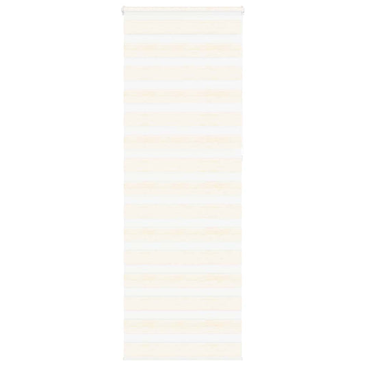 Vidaxl zebra rolgordijn 75x230 cm stofbreedte 70,9 cm marmerbeige