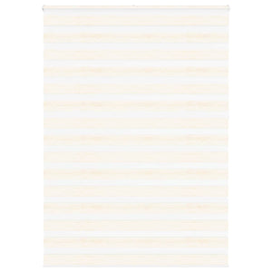Vidaxl zebra blind marmer beige 160x230 cm stofbreedte 155,9 cm polyester