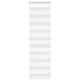 Vidaxl zebra rolgordijn 50x100 cm stofbreedte 45,9cm polyester wit