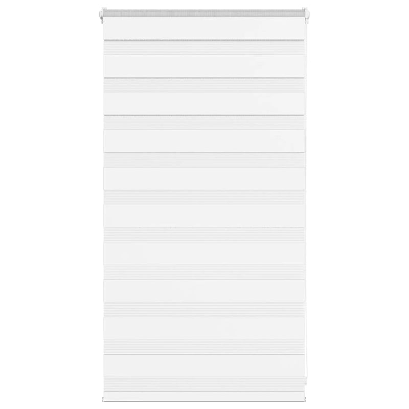 Afbeelding laden in galerijviewer, Vidaxl zebra blind 70x100 cm stofbreedte 65,9 cm polyester wit
