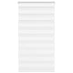 Vidaxl zebra blind 90x100 cm stofbreedte 85,9 cm polyester wit