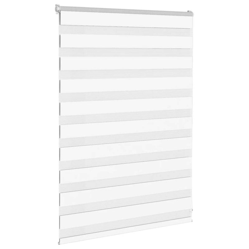 Afbeelding laden in galerijviewer, Vidaxl zebra blind 110x100 cm stofbreedte 105,9 cm polyester wit
