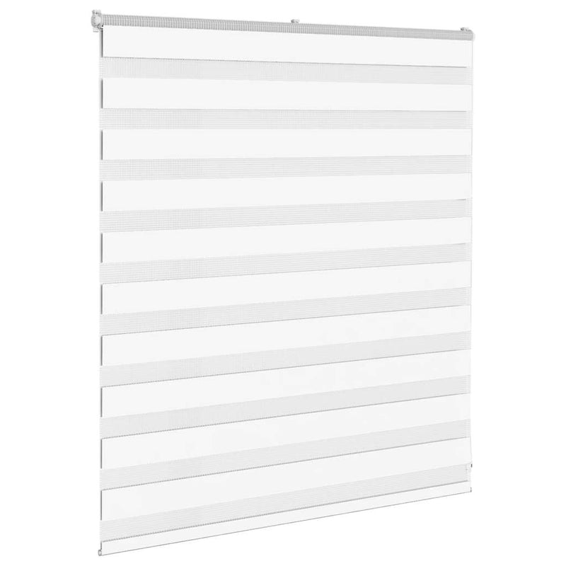 Afbeelding laden in galerijviewer, Vidaxl zebra blind 135x100 cm stofbreedte 130,9 cm polyester wit
