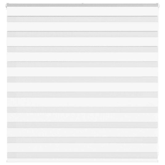 Vidaxl zebra blind 145x100 cm stofbreedte 140,9 cm polyester wit