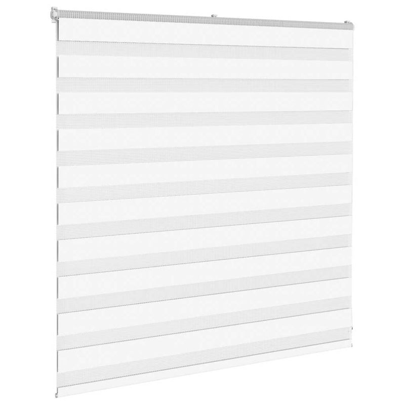 Afbeelding laden in galerijviewer, Vidaxl zebra blind 145x100 cm stofbreedte 140,9 cm polyester wit
