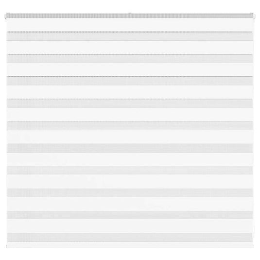 Vidaxl zebra blind 155x100 cm stofbreedte 150,9 cm polyester wit