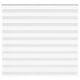Vidaxl zebra blind 160x100 cm stofbreedte 155,9 cm polyester wit