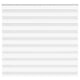 Vidaxl zebra blind 165x100 cm stofbreedte 160,9 cm polyester wit