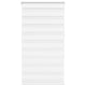 Vidaxl zebra blind 70x150 cm stofbreedte 65,9 cm polyester wit