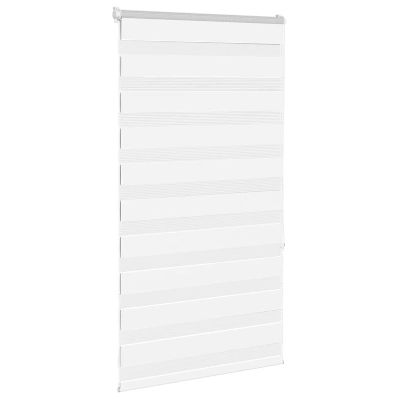 Afbeelding laden in galerijviewer, Vidaxl zebra blind 70x150 cm stofbreedte 65,9 cm polyester wit
