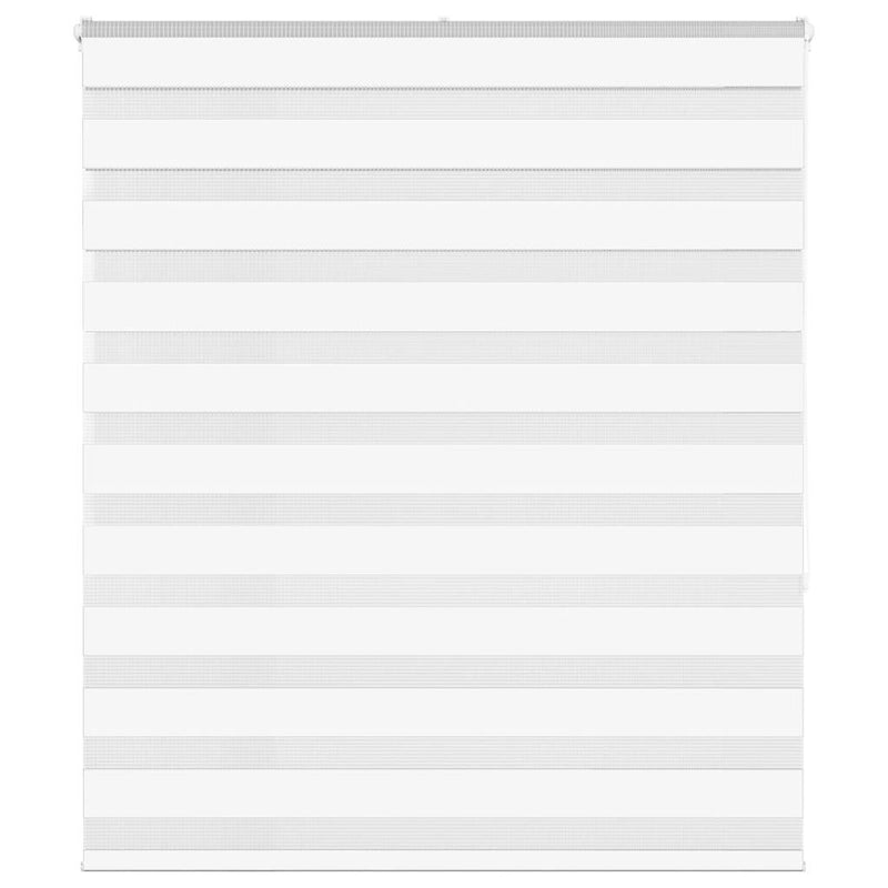 Afbeelding laden in galerijviewer, Vidaxl zebra rolgordijn 120x150 cm stofbreedte 115,9cm polyester wit
