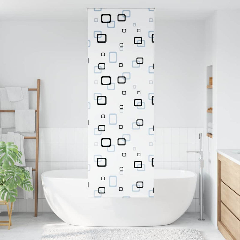 Afbeelding laden in galerijviewer, Vidaxl doucherolgordijn 60x240 cm stofbreedte 56 cm
