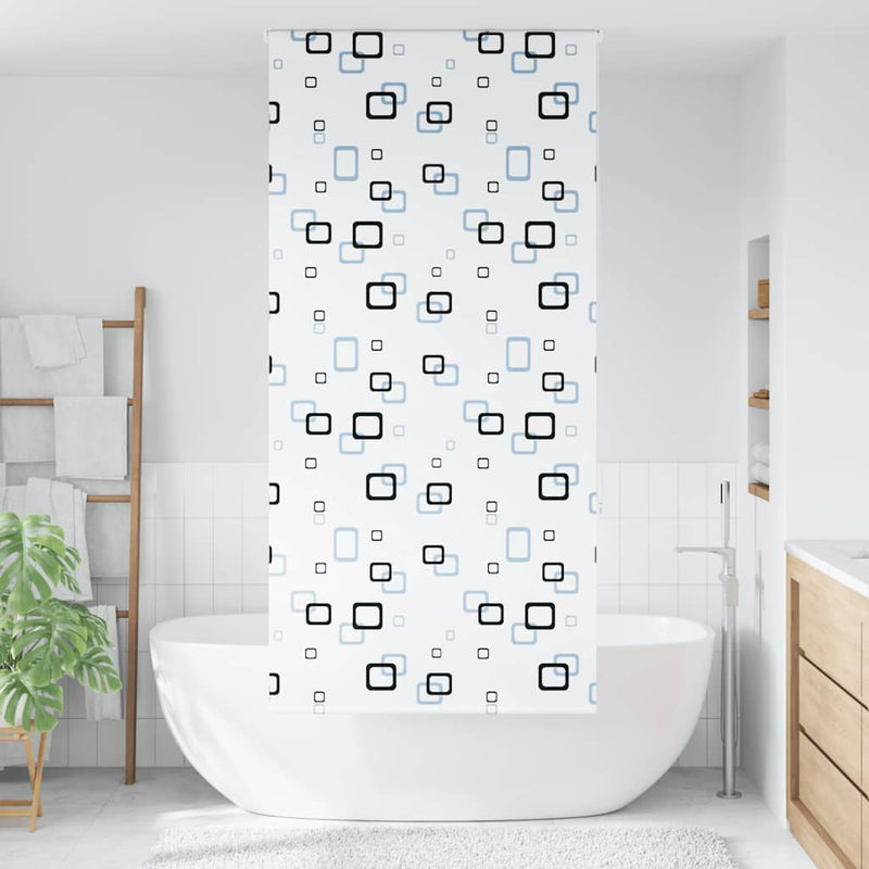 Afbeelding laden in galerijviewer, Vidaxl doucherolgordijn 90x240 cm stofbreedte 86 cm
