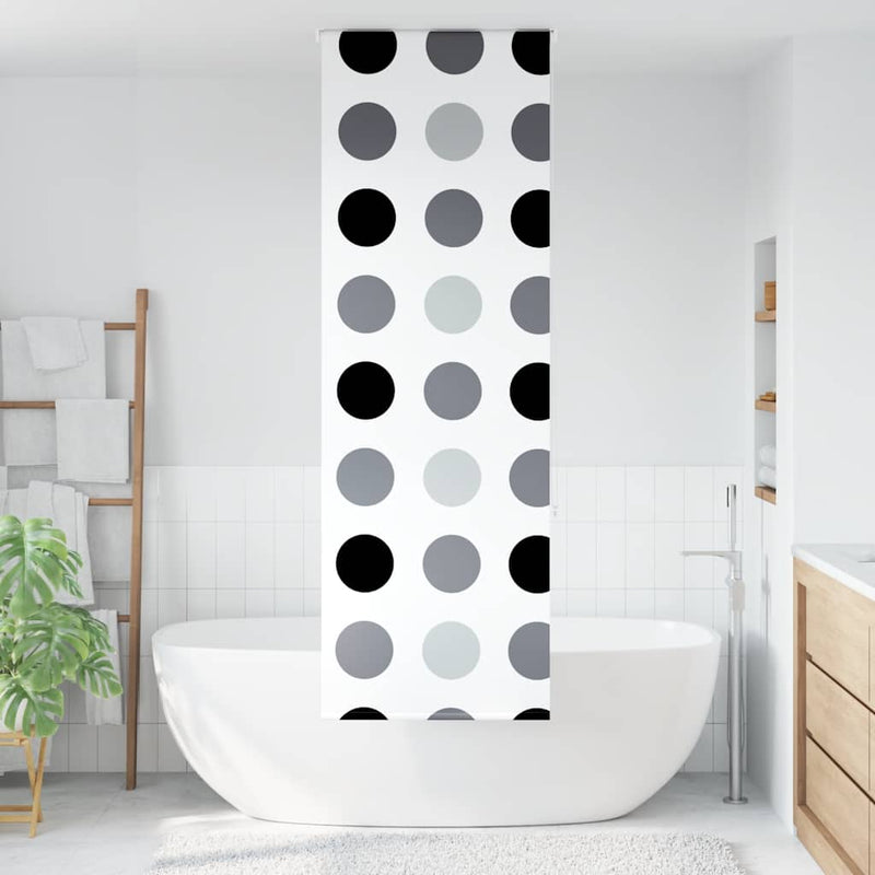Afbeelding laden in galerijviewer, Vidaxl doucherolgordijn 60x240 cm stofbreedte 56 cm
