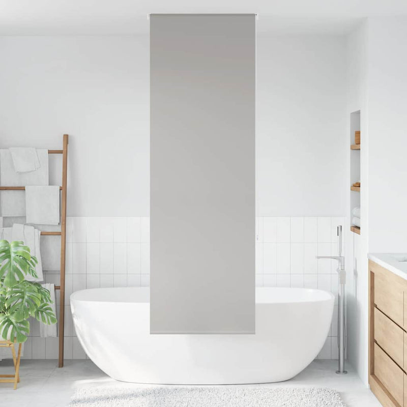 Afbeelding laden in galerijviewer, Vidaxl doucherolgordijn 60x240 cm stofbreedte 56 cm
