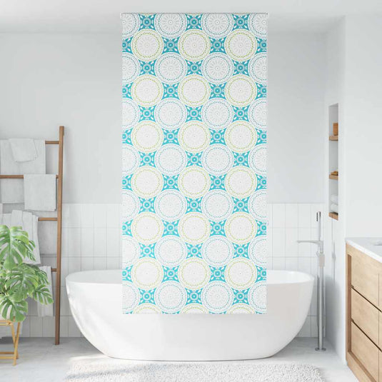 Vidaxl doucherolgordijn 90x240 cm stofbreedte 86 cm