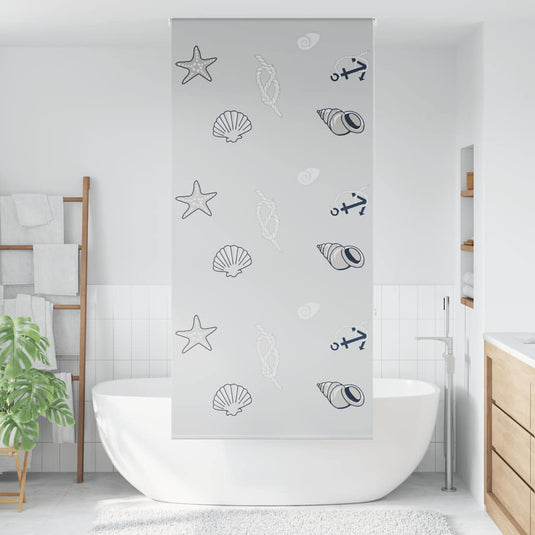 Vidaxl doucherolgordijn 90x240 cm stofbreedte 86 cm