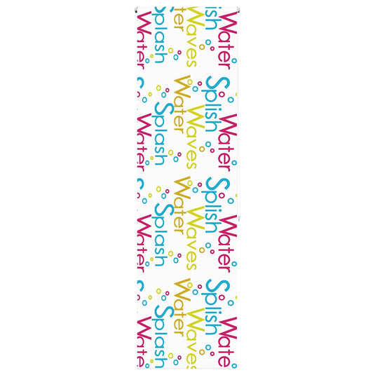 Vidaxl doucherolgordijn 80x240 cm stofbreedte 76 cm