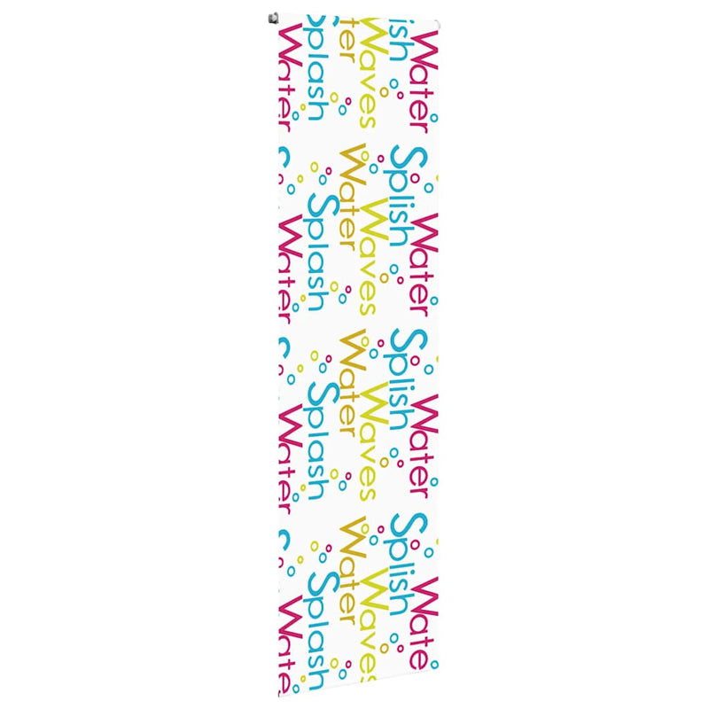 Afbeelding laden in galerijviewer, Vidaxl doucherolgordijn 80x240 cm stofbreedte 76 cm
