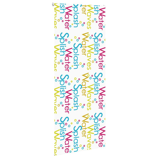 Vidaxl doucherolgordijn 90x240 cm stofbreedte 86 cm