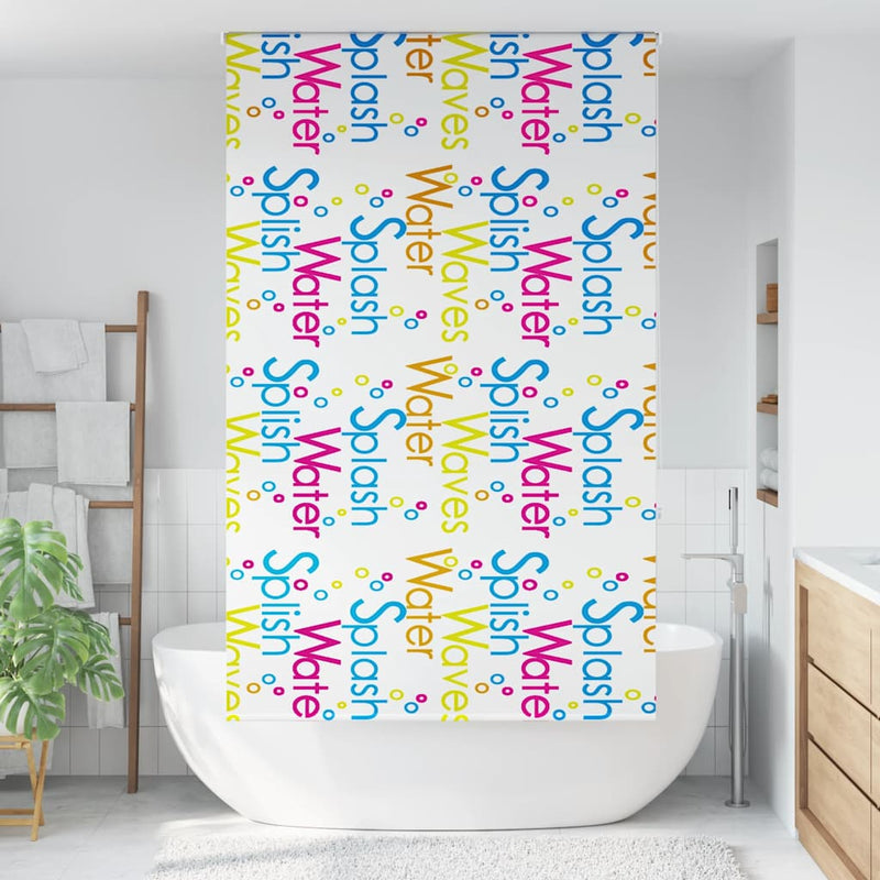 Afbeelding laden in galerijviewer, Vidaxl doucherolgordijn 140x240 cm stofbreedte 136 cm
