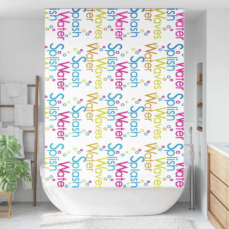 Afbeelding laden in galerijviewer, Vidaxl doucherolgordijn 150x240 cm stofbreedte 146 cm
