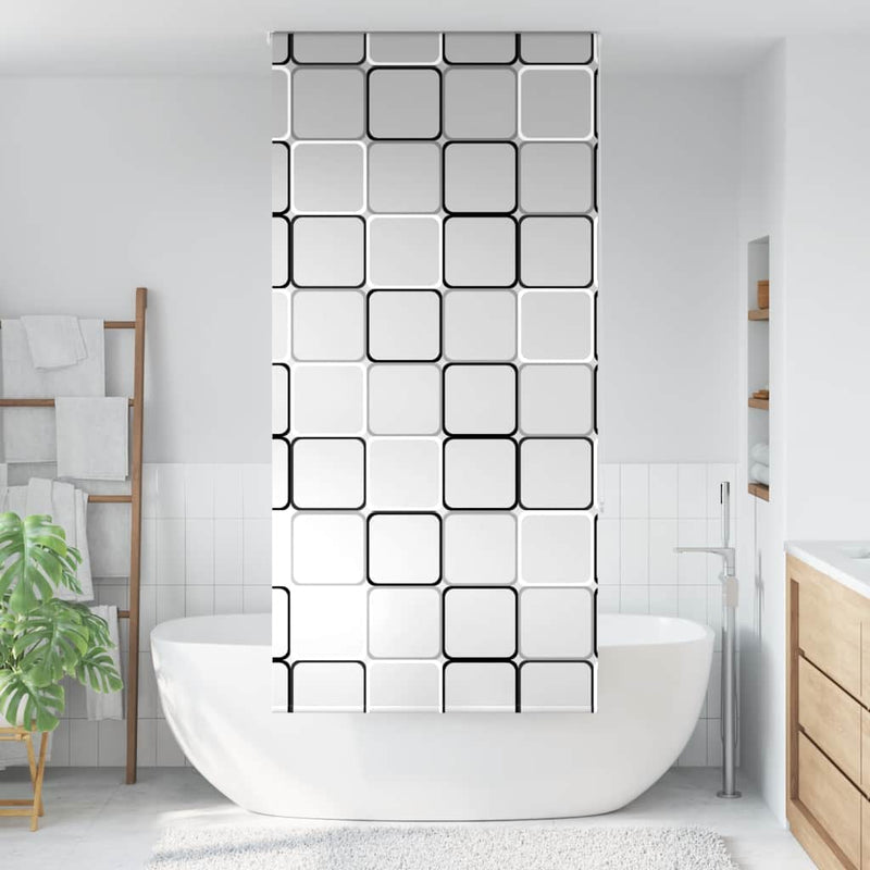 Afbeelding laden in galerijviewer, Vidaxl doucherolgordijn 100x240 cm stofbreedte 96 cm
