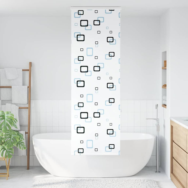 Afbeelding laden in galerijviewer, Vidaxl doucherolgordijn met cassette 60x240 cm stofbreedte 56 cm
