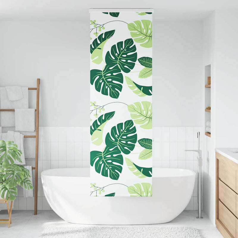 Afbeelding laden in galerijviewer, Vidaxl doucherolgordijn met cassette 80x240 cm stofbreedte 76 cm
