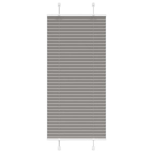 Vidaxl plissé rolgordijn 60x150 cm stofbreedte 59,4 cm antraciet